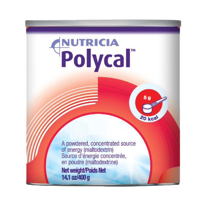 Polycal™ Dietary Management Of Conditions Where A High Energy, Low Fluid Or Modular Diet, 400-Gram Canister, Sold As 12/Case Nutricia 89461