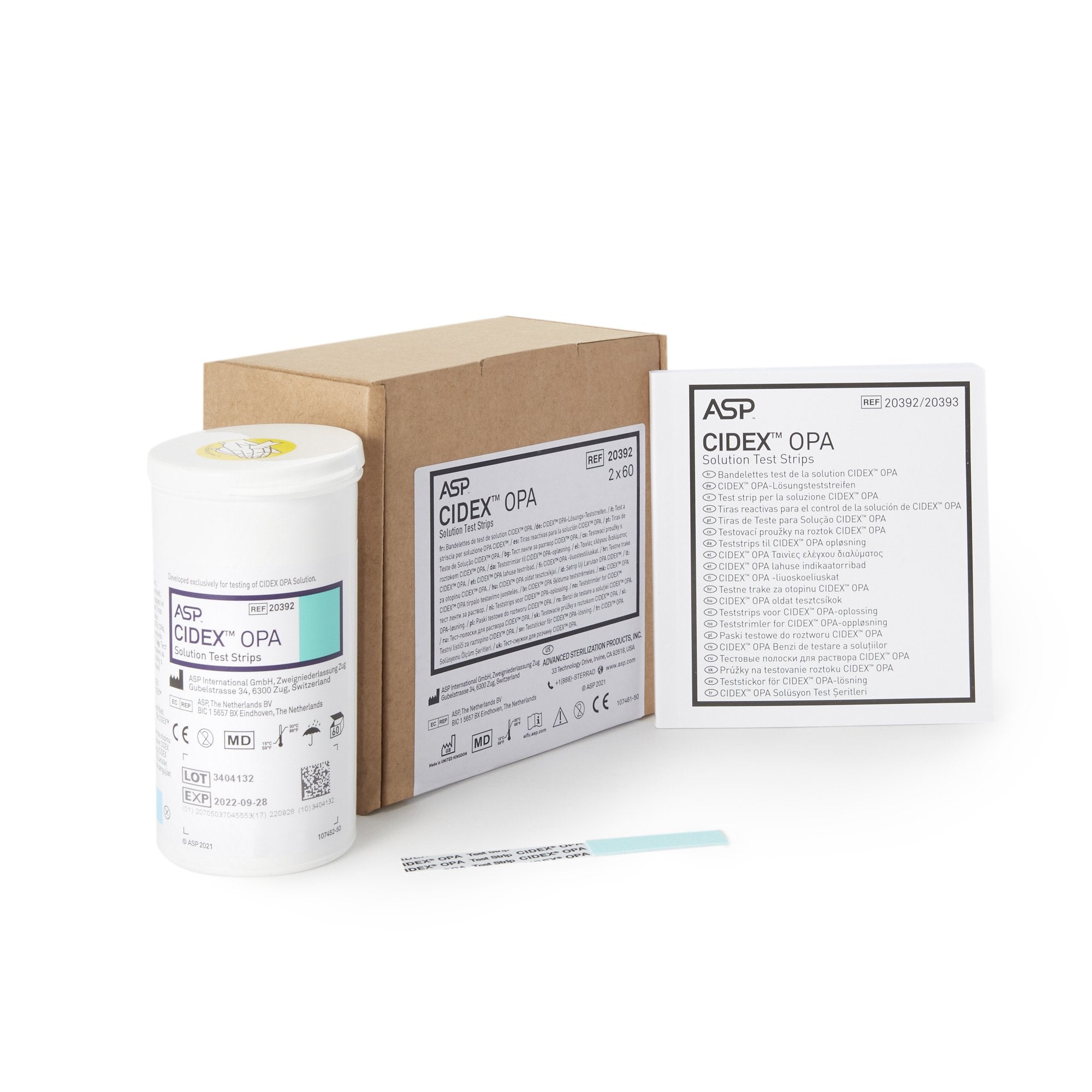 CIDEX® OPA CONCENTRATION INDICATOR TEST STRIPS, SOLD