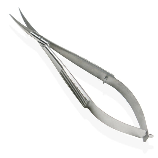 Precision for Microsurgical Dentistry : Castroviejo Scissors Curved 4 1/4"