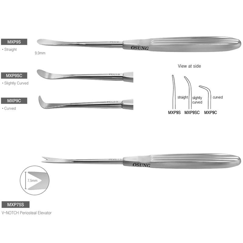🦷 Precision in Motion: The Periosteal Elevator for Maxillofacial Surgery