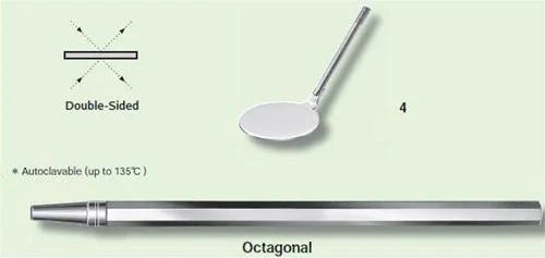 Polished Stainless Steel Mouth Dental Mirror: The Cornerstone of Precision Dentistry