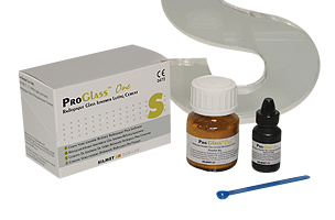 ProGlass One Kit Glass Ionomer Luting Cement 35gm. Powder & 14ml. Liquid - Silmet