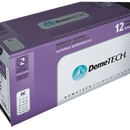 Polyglycolic Acid (PGA) 5-0 3/8 30" 19mm (C6) Reverse Cutting Colorless Sutures 12/bx.  - DemeTech - BriteSources