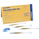 Porcelain Etch Gel 1.2ml. Syringe + 8 Tips 4/bx. - Pulpdent - BriteSources