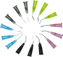 PreBent Dispensing Tips Yellow 20ga. 100/pk. - MARK3* - BriteSources