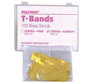 T-Bands Stainless Steel Staight Narrow 100/pk. - Pulpdent - BriteSources