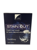 Stain Out Tartar & Stain Remover Tablets 40/bx. - Cory Labs* - BriteSources