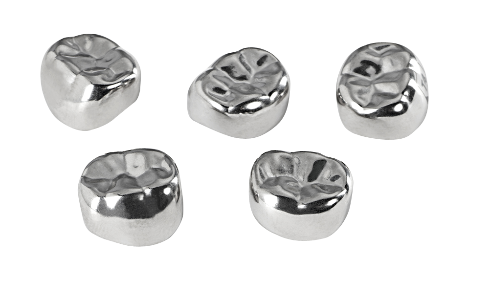 Stainless Steel Nicro Crowns 1st Primary Molar D-UL-6 5/pk. - 3M ESPE - BriteSources