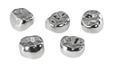 Stainless Steel Nicro Crowns 1st Primary Molar D-UL-3 5/pk. - 3M ESPE - BriteSources
