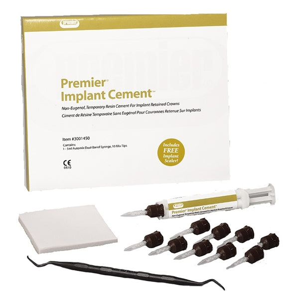 Implant Cement Standard Pack 5ml. Automix Syringe and Tips - Premier - BriteSources