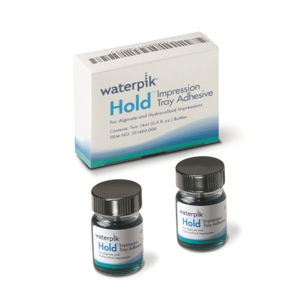 Hold Tray Adhesive liquid  0.5oz. 2/pk - WaterPik - BriteSources