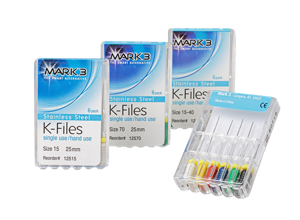 K-Files 25mm #15-40 6/pk. - Osung USA