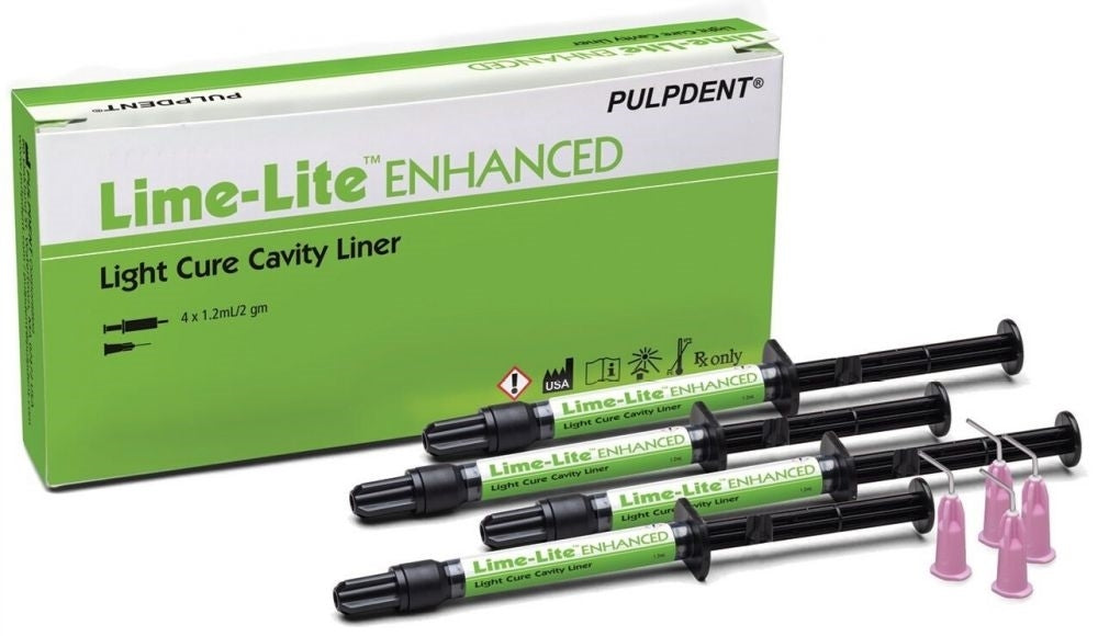 Limelite Enhanced Cavity Liner Syringe Kit 4/pk - Pulpdent