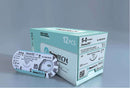 Nylon 5-0 3/8 18" 19mm (C6) Reverse Cutting Black Sutures 12/bx. - DemeTech - BriteSources