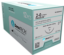 Nylon 5-0 18" 13mm Precision Point Reverse Cutting Black Sutures 12/bx. -DemeTech - BriteSources
