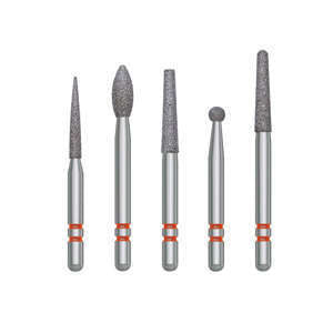 Two Striper Diamond Burs ZTECH Zirconia Assorted 5/Pk - Premier - BriteSources