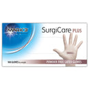 SurgiCare Plus Medium Latex Powder Free Gloves 4.5 MIL.100/bx. - MARK3* - BriteSources