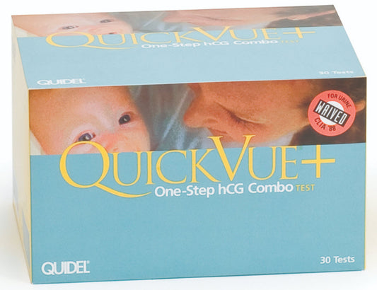 Quidel Quickvue+ One-Step Hcg Combo Test Quickvue Os Combo Test30Test/Kit Exp__Nr__ -00178