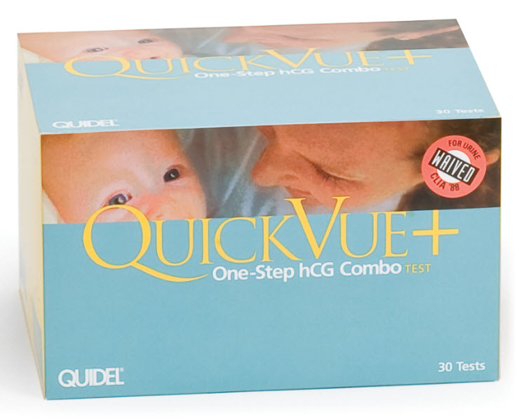 Quidel Quickvue+ One-Step Hcg Combo Test Quickvue Os Hcg Combo Test90Test/Kit Exp__Nr___ -00179