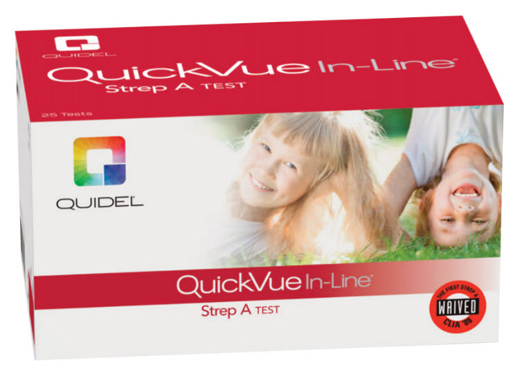 Quidel Quickvue In-Line Strep A Kit Quickvue Strep A 1-Step 25 Kitexp_____________ -00343