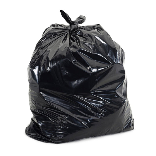 Colonial Bag Extra Heavy Duty Trash Bag, Black, 33-gallon Capacity, 250/CS