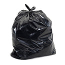Colonial Bag Extra Heavy Duty Trash Bag, Black, 33-gallon Capacity, 250/CS