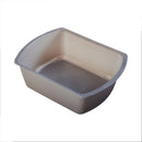 MCKESSON WASH BASIN, RECTANGLE, 7 QUART, GRAY, SOLD AS 50/CASE MCKESSON 56-80342
