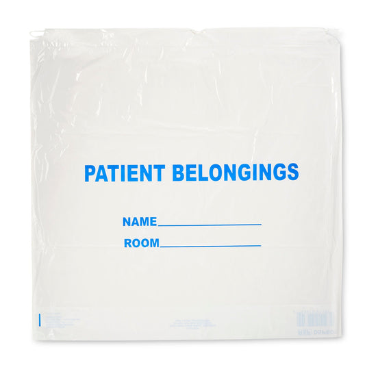 Dukal® Patient Belongings Bag, White, 250/Cs