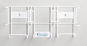 Holder, 3Box Glove Dspn Wire Wht Tecmed, 1/Ea