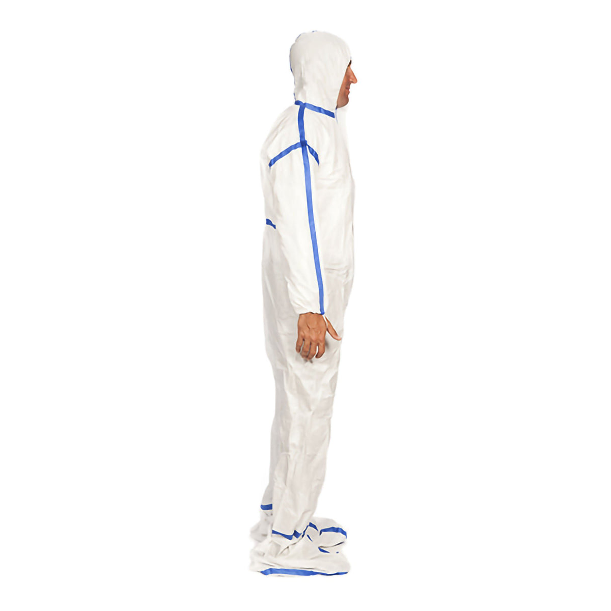 Truecare Biomedix Cleanroom Coverall With Hood And Boot Covers, 20/Cs