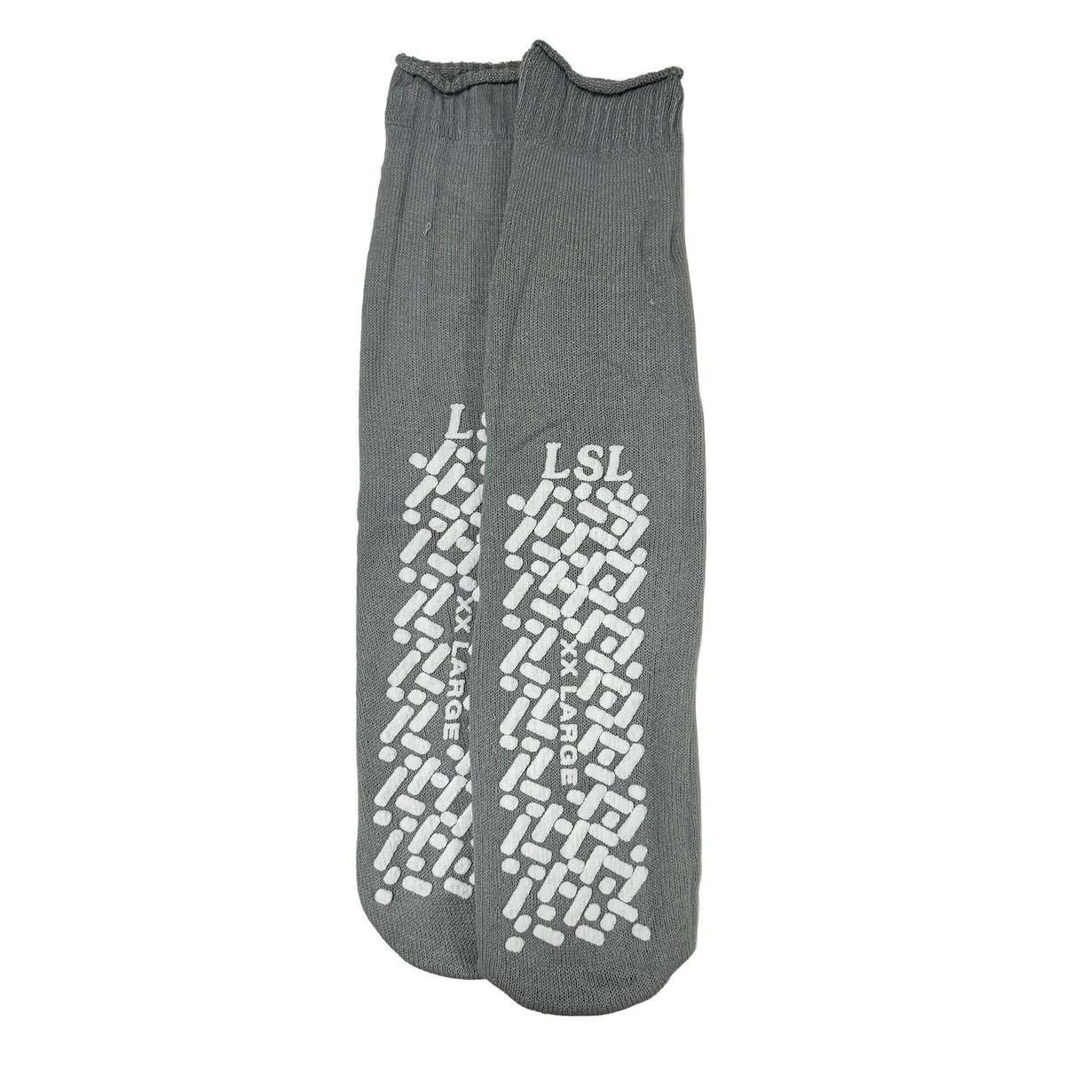 SLIPPER, SAFETY CARE XXLG GRAYLF (48PR/CS) LSLIND, 48/CS