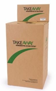 Takeaway Recovery System Mailback Sharps Container, 1/Ea