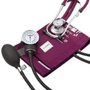 MCKESSON PREMIUM REUSABLE POCKET ANEROID AND STETHOSCOPE COMBO SET, MAGENTA, SOLD AS 1/EACH MCKESSON 768-641-11AMMM