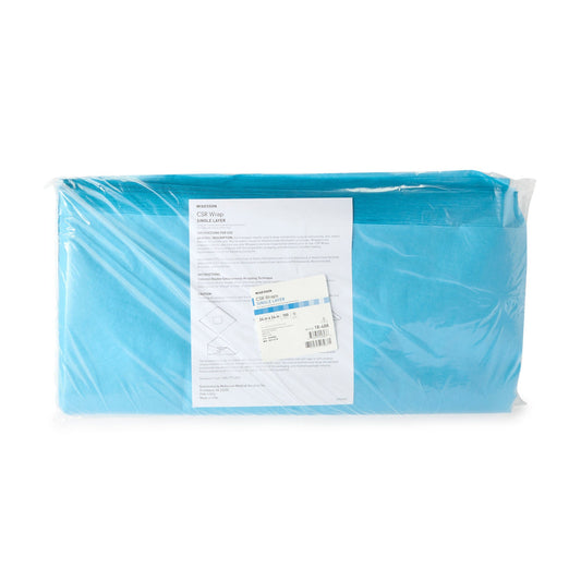 Mckesson Single Layer Sterilization Wrap, 24 X 24 Inch, 5/Cs