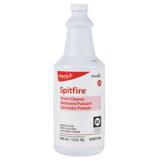 Spitfire® Rtu Power Cleaner, Spray Bottle, 1 Qt., 12/Cs