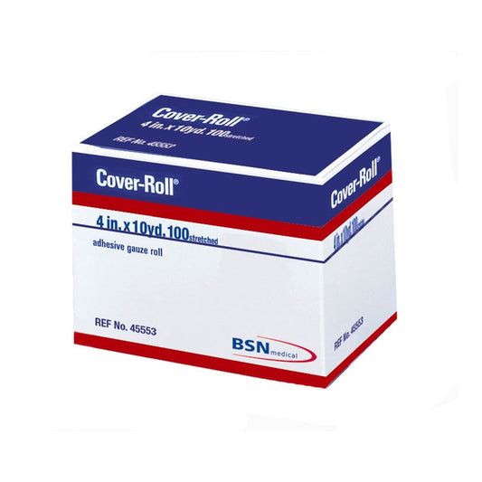 Cover-Roll® Stretch Dressing Retention Tape With Liner, 4 Inch X 10 Yard, White, 12/Cs