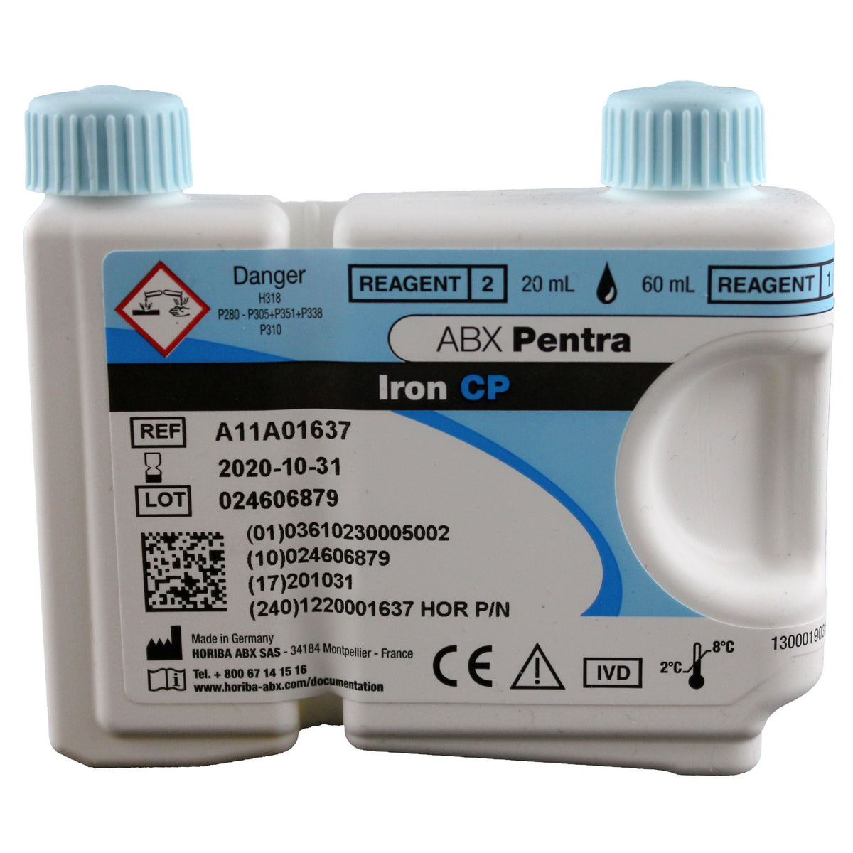 REAGENT, IRON CP FERENE 327TESTS/KT HORIBA, 1/EA