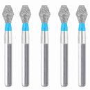 Double Conical, Symmetrical, Short 3.5 mm Dia. Medium Grit Diamond Bur 5 per pack. 037.35M2 - Osung USA
