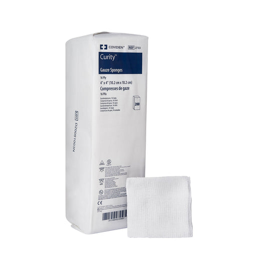 Curity™ Usp Type Vii Gauze Sponge, 4 X 4 Inch, 16-Ply, 200/Bg
