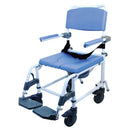 COMMODE, SHOWER ALUMINUM EZEELIFE 440LBS 37", 1/EA