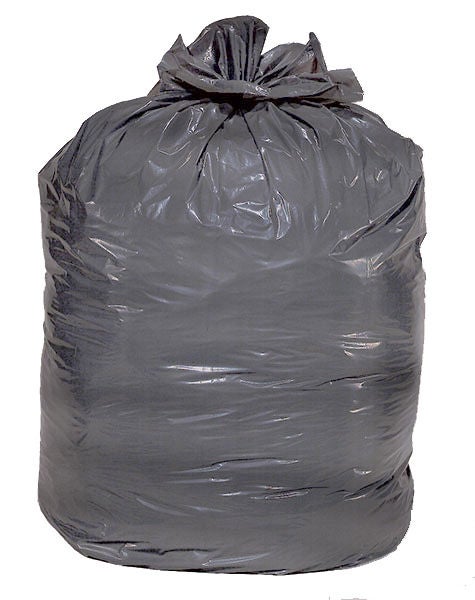 Silver Steel Trash Bag, 50/CS