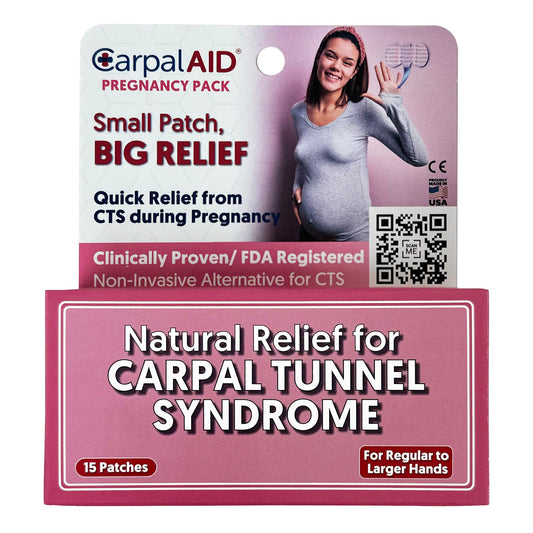 CarpalAid® Patch Pregnancy Hand-Based Carpal Tunnel Support, Large, 15/PK