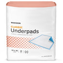 MCKESSON CLASSIC PLUS LIGHT ABSORBENCY UNDERPADS, 23 X 36 INCH, SOLD AS 120/CASE MCKESSON UPLT2336V120