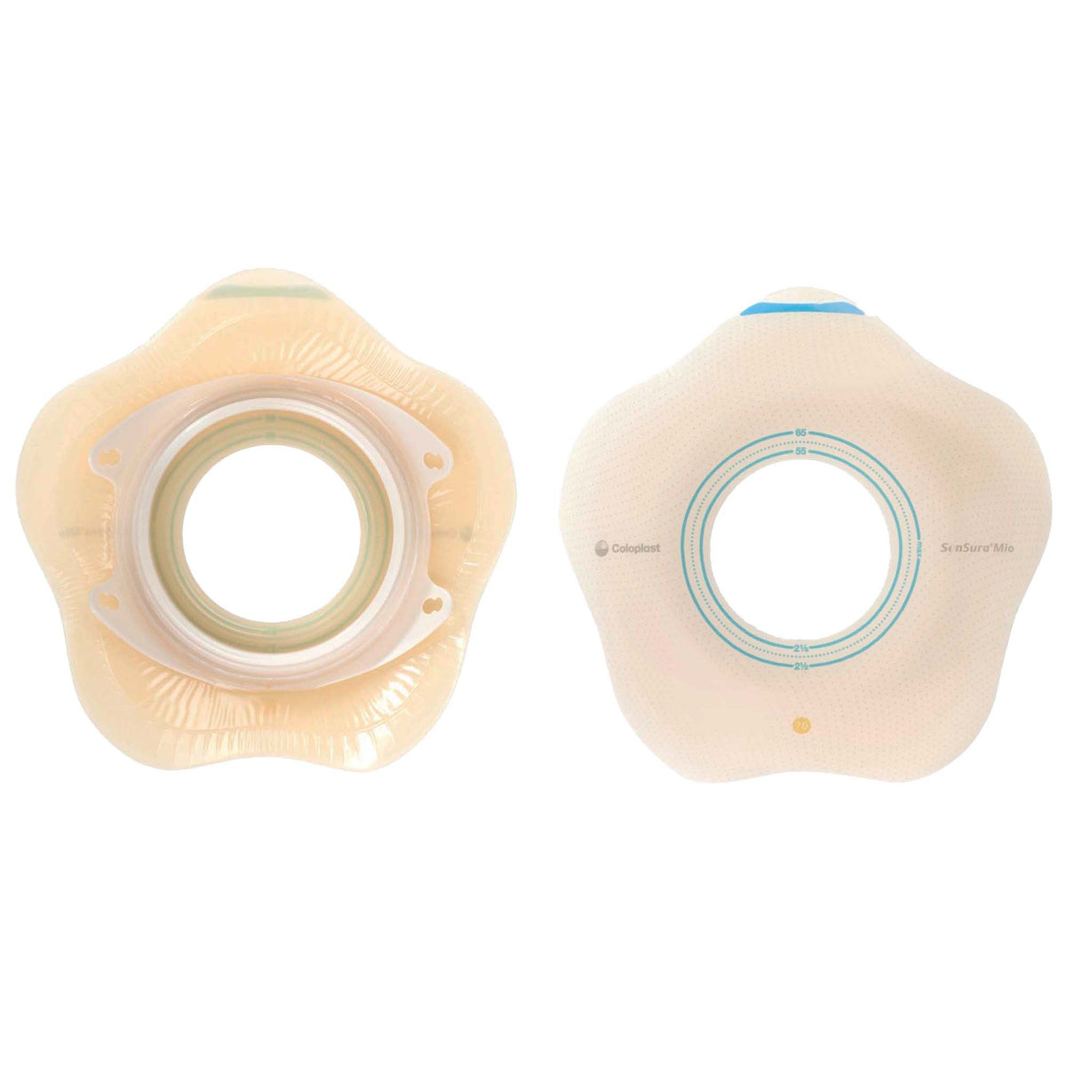 SenSura® Mio Convex Flip Ostomy Barrier, for 45 mm Stomas, 5/BX