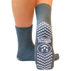 Pillow Paws® Slipper Socks Single Print, 2X-Large, Gray, 48/CS