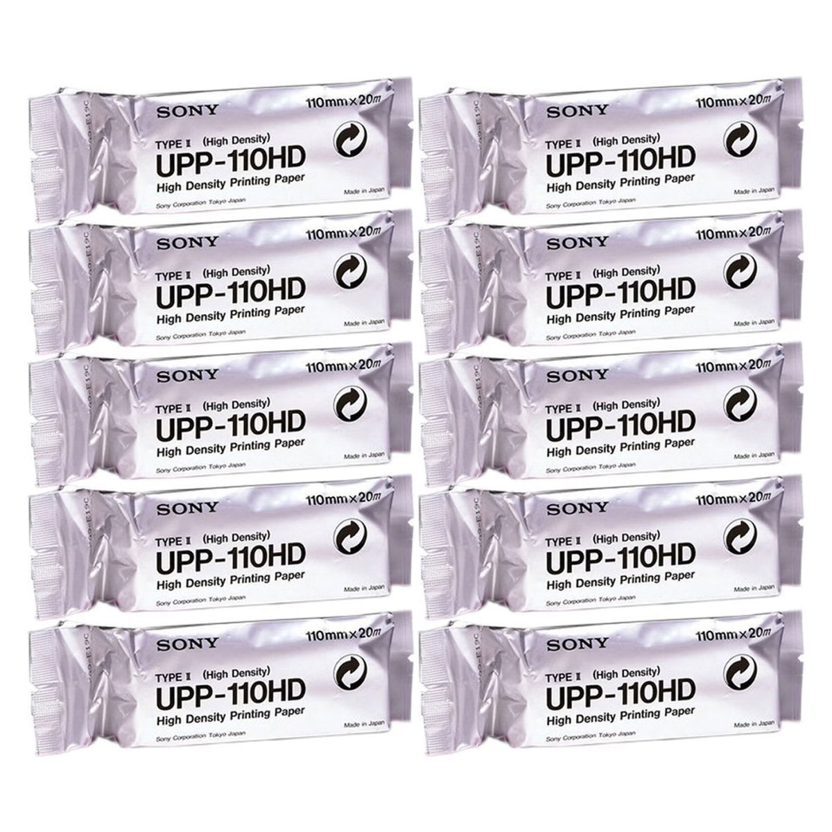Paper, Thermal F/Sony Upp-110Hd (10/Bx), 10/Bx
