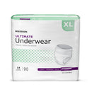 MCKESSON ULTIMATE HEAVY ABSORBENCY INCONTINENCE UNDERWEAR, EXTRA LARGE, SOLD AS 14/BAG MCKESSON UW33853