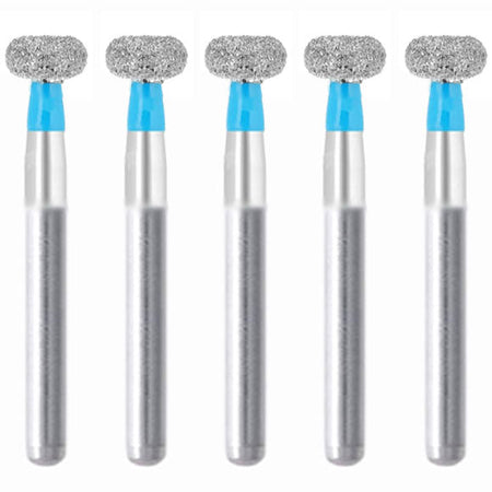 Wheel 4.2 mm Dia.  Medium Grit Diamond Bur 5 per pack. 068.42M1 - Osung USA