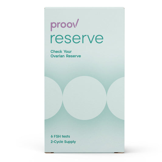 proov reserve Ovarian Reserve Follicle Stimulating Hormone Fertility Test, 6/PK