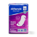 ATTENDS® DISCREET WOMEN'S MAXIMUM BLADDER CONTROL PAD, 13-INCH LENGTH, SOLD AS 200/CASE ATTENDS ADPMAX